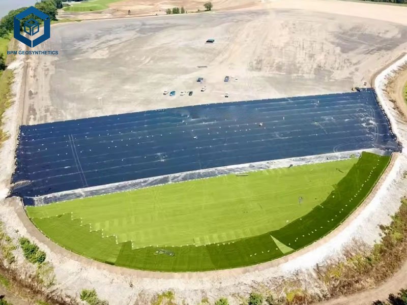 Impervious Geomembrane 500 Micron Plastic Sheet Price for Tailings Dam