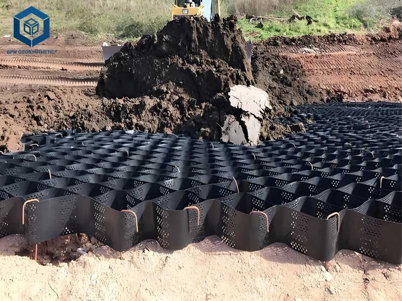 Soil Stabilization Geocell for Road Construction