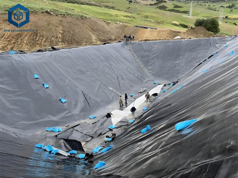 Geomembrane HDPE Material for Industrial Applications