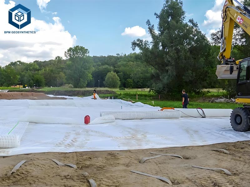 200gsm Non Woven Geotextile Fabrics for Road Base Reinforcement