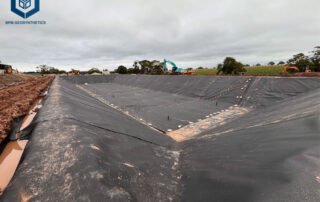 Geomembrana in HDPE 0.75mm for Pond