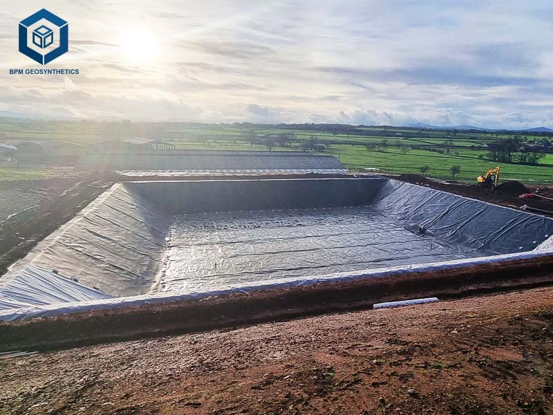 HDPE Pond Liner Manufacturer Geomembrane in HDPE for Irrigation Systems