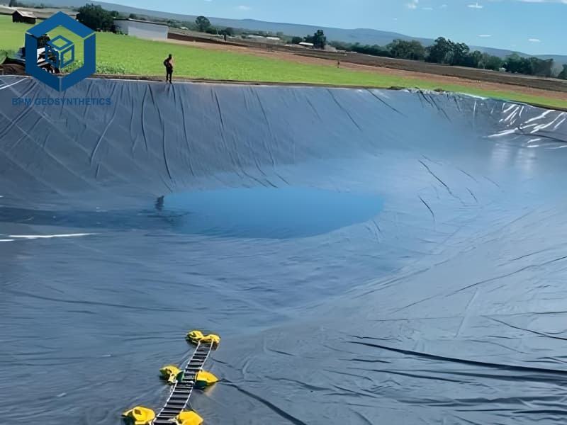 Smooth HDPE Geomembrane 1.5 mm for Farm Water Storage Smooth HDPE Geomembrane 1.5 mm for Farm Water Storage