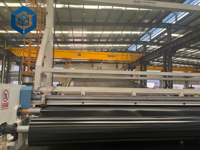 BPM Wide Width HDPE Liner Material Production for Efficient Site Installation BPM Wide Width HDPE Liner Material Production for Efficient Site Installation